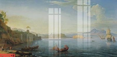 File tranh Tranh sơn dầu phương tây tổng hợp STS27421 (gốc) in film