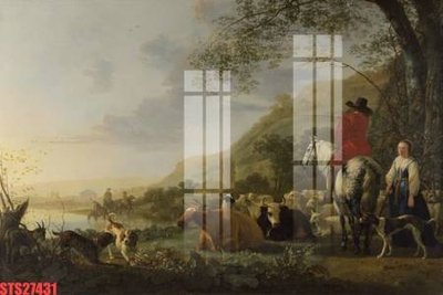 File gốc Tranh sơn dầu phương tây tổng hợp STS27431 cho in ấn và thiết kế