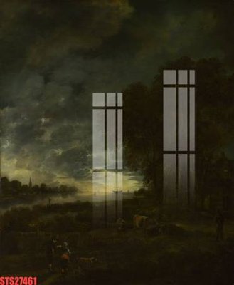 File tranh Tranh sơn dầu phương tây tổng hợp STS27461 (ảnh gốc) không bị mờ