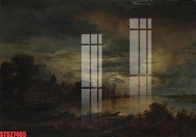 Tải file gốc Tranh sơn dầu phương tây tổng hợp STS27465 (in khổ lớn) không vỡ