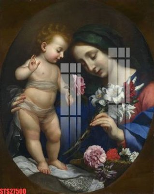 File PSD Tranh sơn dầu phương tây tổng hợp STS27500 (gốc) nhiều lớp (multi-layer)