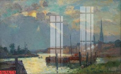 Tải file Tranh sơn dầu phương tây tổng hợp STS27667 (gốc) làm file in ấn