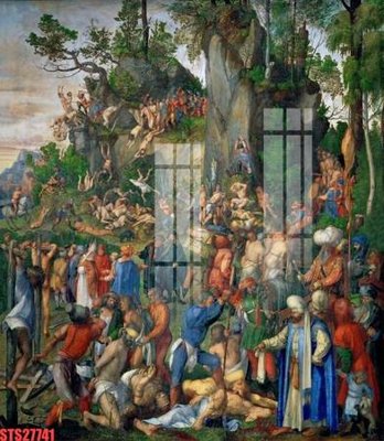 Download file Tranh sơn dầu phương tây tổng hợp STS27741 (gốc) in mica bàn thờ