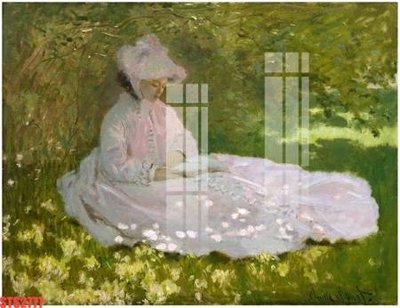 Ảnh gốc Tranh sơn dầu phương tây tổng hợp STS2777 (độ nét cao) in mica