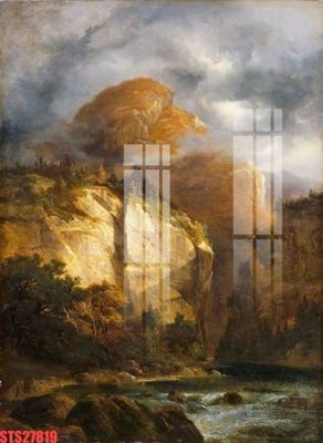 File gốc in ấn Tranh sơn dầu phương tây tổng hợp STS27819 chất lượng vượt trội