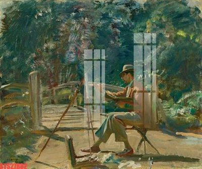 File tranh Tranh sơn dầu phương tây tổng hợp STS27882 (ảnh gốc) độc quyền