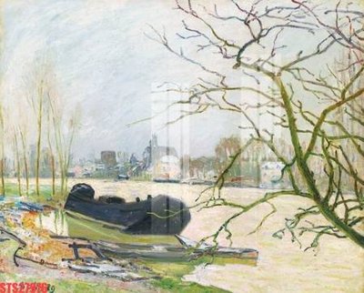 Hình ảnh file gốc in lụa Tranh sơn dầu phương tây tổng hợp STS27976