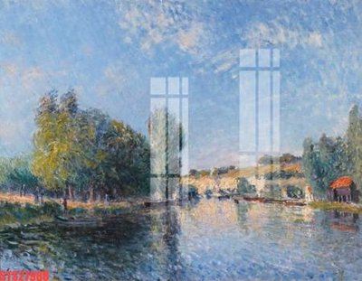 Download file gốc Tranh sơn dầu phương tây tổng hợp STS27988 (in mica) logo