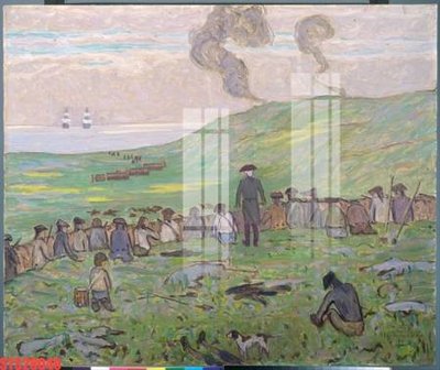 Ảnh gốc file in lụa Tranh sơn dầu phương tây tổng hợp STS28040 chi tiết