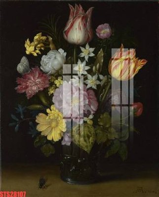 File ảnh Tranh sơn dầu phương tây tổng hợp STS28107 (gốc) in PP, decal