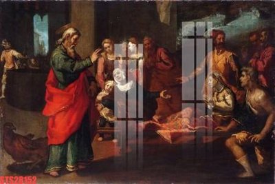 File in mica Tranh sơn dầu phương tây tổng hợp STS28152 (bản gốc) làm vách ngăn