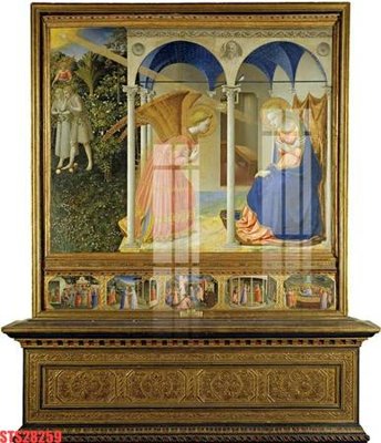 File in mica Tranh sơn dầu phương tây tổng hợp STS28259 (bản gốc) làm vách ngăn