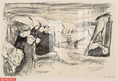 File gốc Tranh sơn dầu phương tây tổng hợp STS28294 (in lụa) họa tiết 3D