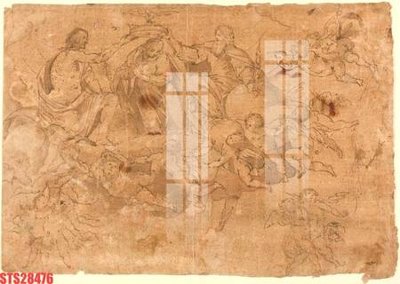 File tranh Tranh sơn dầu phương tây tổng hợp STS28476 (gốc) in film