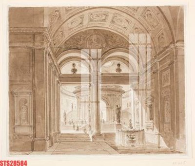 Ảnh mô tả file gốc in mica Tranh sơn dầu phương tây tổng hợp STS28584