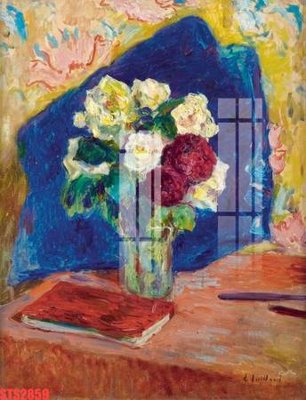 File ảnh Tranh sơn dầu phương tây tổng hợp STS2859 (gốc) trang trí khách sạn