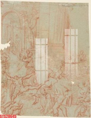 File gốc Tranh sơn dầu phương tây tổng hợp STS28645 (AI/EPS) cho in ấn