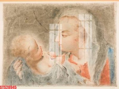 Download file gốc Tranh sơn dầu phương tây tổng hợp STS28945 (in lụa) hoa lá