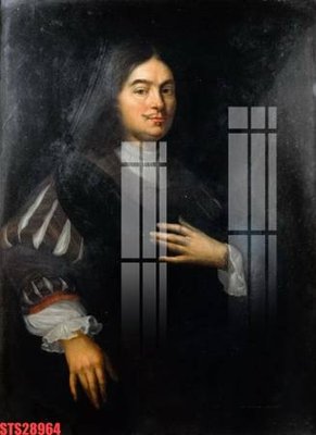 File tranh Tranh sơn dầu phương tây tổng hợp STS28964 (gốc) in trên kính