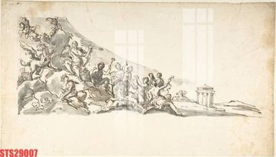 File gốc Tranh sơn dầu phương tây tổng hợp STS29007 (in lụa) họa tiết 3D