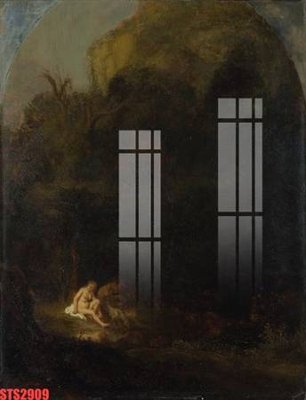 Tải file gốc Tranh sơn dầu phương tây tổng hợp STS2909 (in bạt) quảng cáo