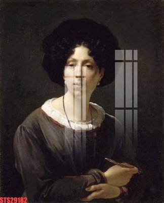 File tranh Tranh sơn dầu phương tây tổng hợp STS29182 (gốc) in trên kính