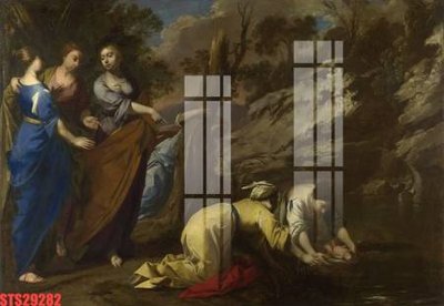 File in ấn Tranh sơn dầu phương tây tổng hợp STS29282 (bản gốc) chất lượng cao