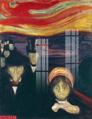 Download file Tranh sơn dầu phương tây tổng hợp STS29348 (gốc) in mica ốp bếp