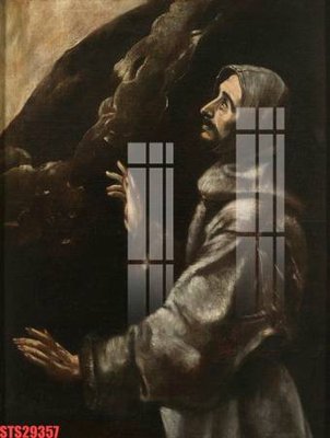 File in trần Tranh sơn dầu phương tây tổng hợp STS29357 (bản gốc) trời sao