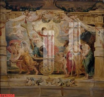 File tranh Tranh sơn dầu phương tây tổng hợp STS29358 (bản gốc) in lụa 5D