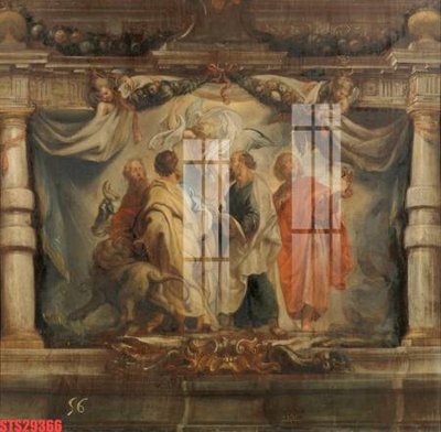 File gốc Tranh sơn dầu phương tây tổng hợp STS29366 (PNG) không nền chất lượng