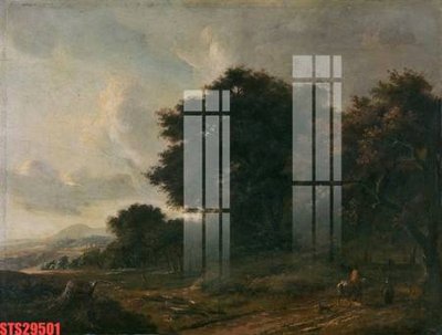 File gốc Tranh sơn dầu phương tây tổng hợp STS29501 (in lụa) tranh thuận buồm