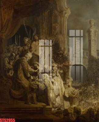 File tranh Tranh sơn dầu phương tây tổng hợp STS2955 (bản gốc) in lụa 3D