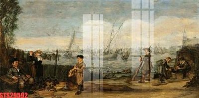 File PSD Tranh sơn dầu phương tây tổng hợp STS29592 (gốc) cho in quảng cáo