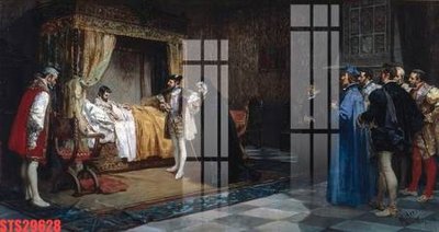 File tranh Tranh sơn dầu phương tây tổng hợp STS29628 (bản gốc) in canvas