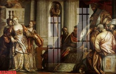 Chi tiết file gốc Tranh sơn dầu phương tây tổng hợp STS29929 (cho in tráng gương)