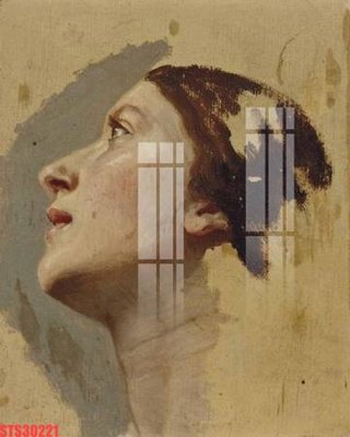 File gốc Tranh sơn dầu phương tây tổng hợp STS30221 (trang trí) phòng trẻ em