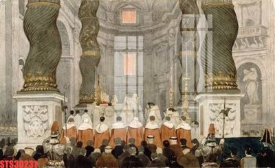 File in trần Tranh sơn dầu phương tây tổng hợp STS30231 (bản gốc 3D) sống động