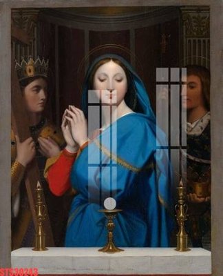 Download file tranh Tranh sơn dầu phương tây tổng hợp STS30243 (file gốc PSD)