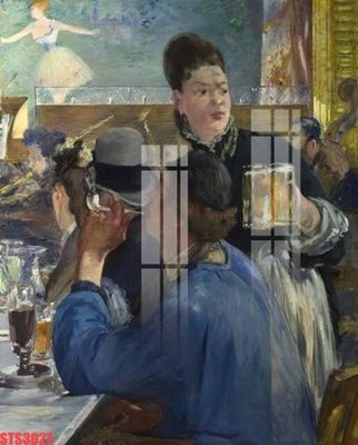 Download file gốc Tranh sơn dầu phương tây tổng hợp STS3027 (in lụa) cao cấp