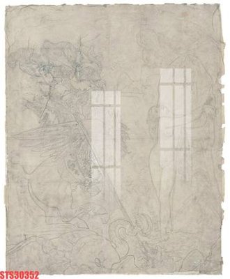 Download file gốc Tranh sơn dầu phương tây tổng hợp STS30352 (in mica) trang trí