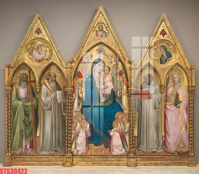 Download file gốc Tranh sơn dầu phương tây tổng hợp STS30422 (in mica) 3D