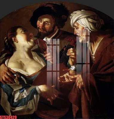 Tải file gốc Tranh sơn dầu phương tây tổng hợp STS30429 (in khổ lớn) quảng cáo