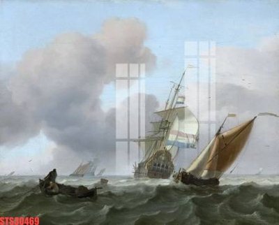 File gốc Tranh sơn dầu phương tây tổng hợp STS30469 (in ấn) màu sắc trung thực