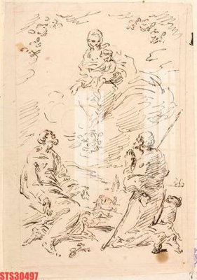 File PSD Tranh sơn dầu phương tây tổng hợp STS30497 (gốc) cho in quảng cáo