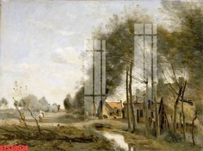 File gốc Tranh sơn dầu phương tây tổng hợp STS30524 cho in ấn và thiết kế