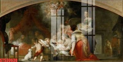 File ảnh Tranh sơn dầu phương tây tổng hợp STS30638 (gốc) in poster