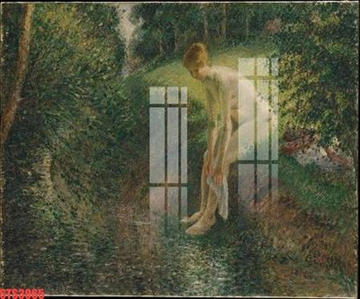 File PSD Tranh sơn dầu phương tây tổng hợp STS3065 (gốc) tách lớp chi tiết