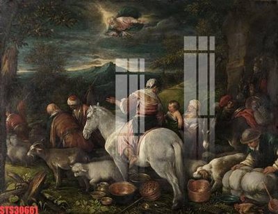 File tranh gốc Tranh sơn dầu phương tây tổng hợp STS30661 (bản quyền) độc đáo