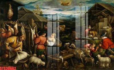 File in ấn Tranh sơn dầu phương tây tổng hợp STS30662 (bản gốc) sắc nét